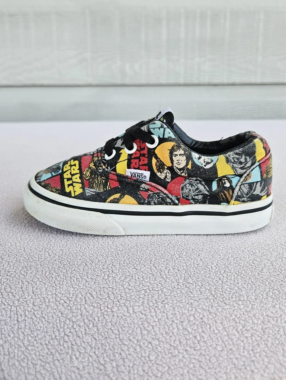Vans x Star Wars Era Classic Repeat Sneaker SZ 7C Canvas Tie Low Top Han Solo